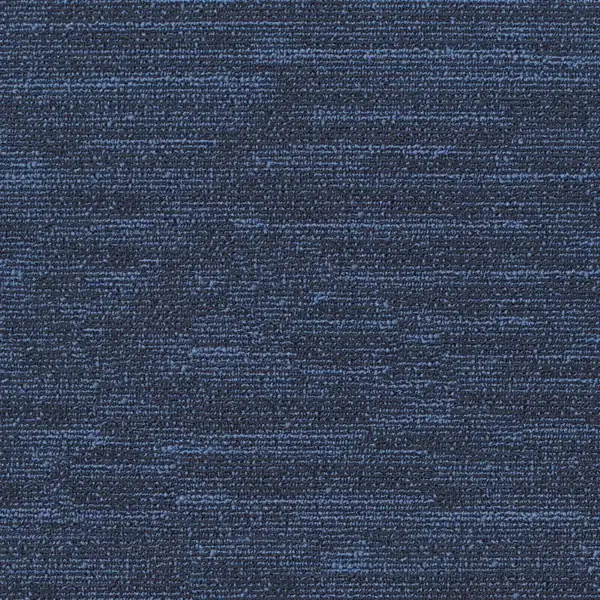 Deep blue Enyo marine carpet with a textured, multi-tonal woven finish.