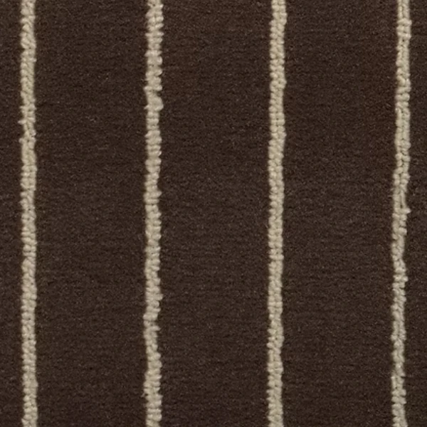 Suede Cream striped boat carpet texture.